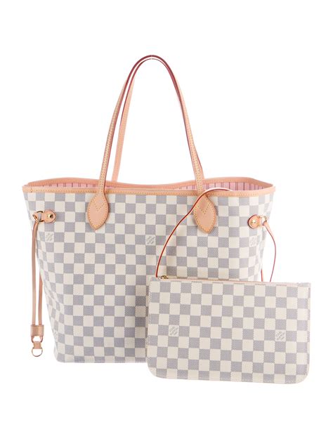 neverfull pm damier azur